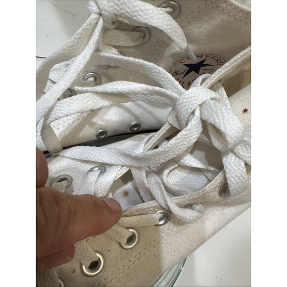 Converse Unisex Chuck Taylor All Star Hi-Top, Optic White, Size M6.5/W8.5 - Picture 8 of 16